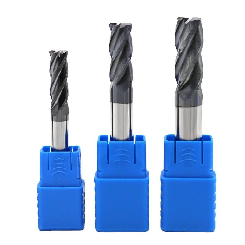 Milling Cutter Alloy Coating Tungsten Steel Tool Cnc Machine Hrc50 Corner Roughing Top Kit Endmil