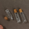 Empty 10 ml 5 ml 3ml 5ml 6ml 8ml 10ml Frosted Amber clear Perfume Glass Roller Bottles Roll on Bottle for Essential Oil