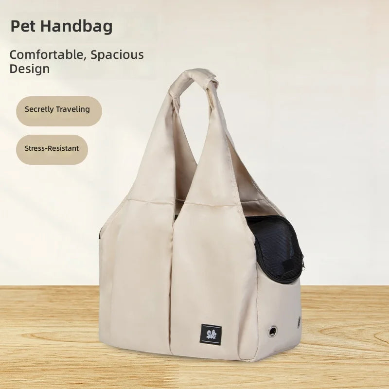 Washable Breathable Pet Carrier Bag Portable Shoulder Cat & Dog Travel Bag Large Capacity Pet Tote MegaBDM