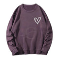 Women's Clothing Manufacturer Custom Plus Size Women's Crewneck Sweatshirt Printed Embroidered Design Cotton Lady Sweatshirt
