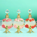 15ml 18ml Arabian Dubai Patented Rose Flowers Tree Metal Perfume Bottle Essential Oil Refillable Attar Bottles Container#15310