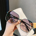 Custom Logo Wholesale Cheap Price Metal Frame Sunglasses for Women Square Luxury Sunglasses 2025 UV Protection Shades for Women