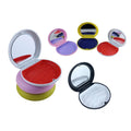 Custom Logo Colorful Black Mini Silicone Inside Aligner Storage Denture Box Magnetic Retainer Case with Mirror