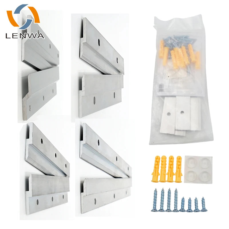 LENWA ALUMINIUM Pre-Drilled Baiwei Metal Z Clip Hanger Bunnings Aluminum Split Batten