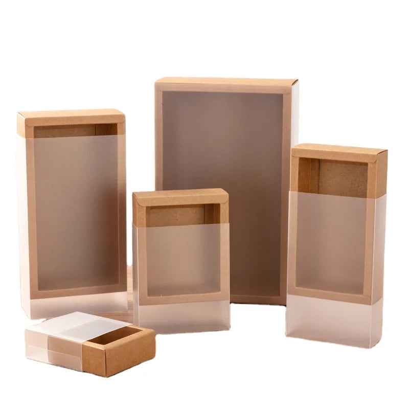 Eco-friendly Recycled Materials Drawer Cardboard Socks Packaging Gift Boxes Matt Lamination Embossing UV Coating Free Samples