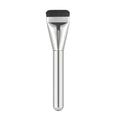 2024 Hot Sale ABS Handle Single Silver Facial Makeup Brush for Foundation Flat Top Foundation Korean Makeup Brush