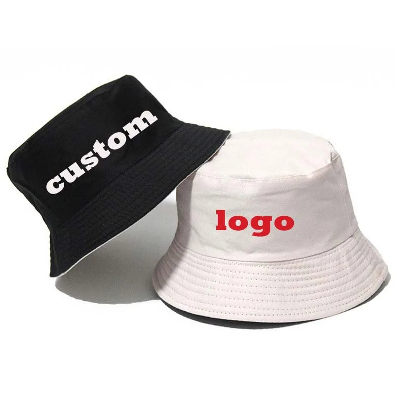 HB0002 Wholesale High Quality Custom Men Women Reversible Plain Blank Embroidery Designer Bulk Bucket Hat With logo