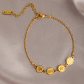 DAIHE New Neutral Style Character Bracelet Small Round Design Bracelet