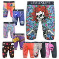 Men's Breathable Custom Boxer Briefs Knitted Sports Underwear with Moisture Wicking Low MOQ Printed Design