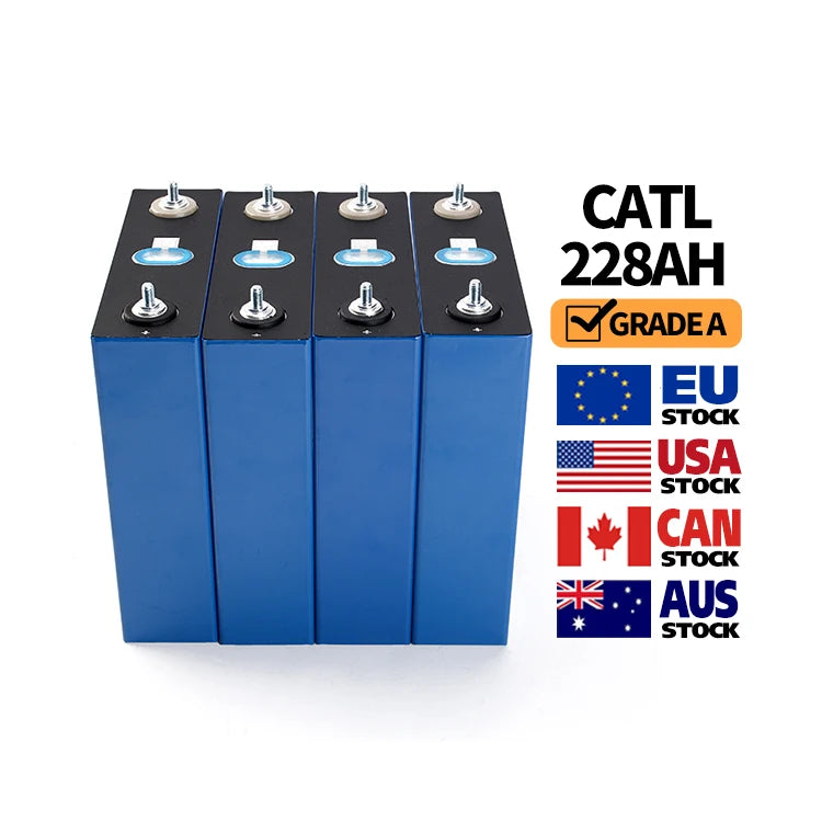 Best Seller 230AH 250AH CATL 3.2V Lifepo Lithium Iron Battery Lifepo4 Cell for 12V 24V 48 250AH Motorcycle Lithium Pack