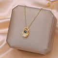 Fashion Angel 520 Necklace 100 I love You Language Pendant Necklace Fashion Jewelry for Women