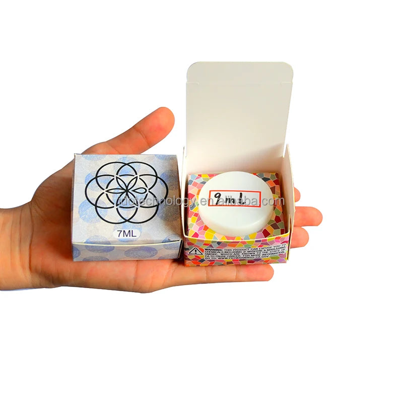 Cheap Price  Glass  Containers Jar Packaging Paper Boxes   Bath Bomb Jar Packaging Box