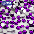 VDD 130 Grape SS4-SS30 New Color Glass Rhinestones Crystal Flatback Bright Glitter Strass Stone DIY Crafts Nail Art Accessories