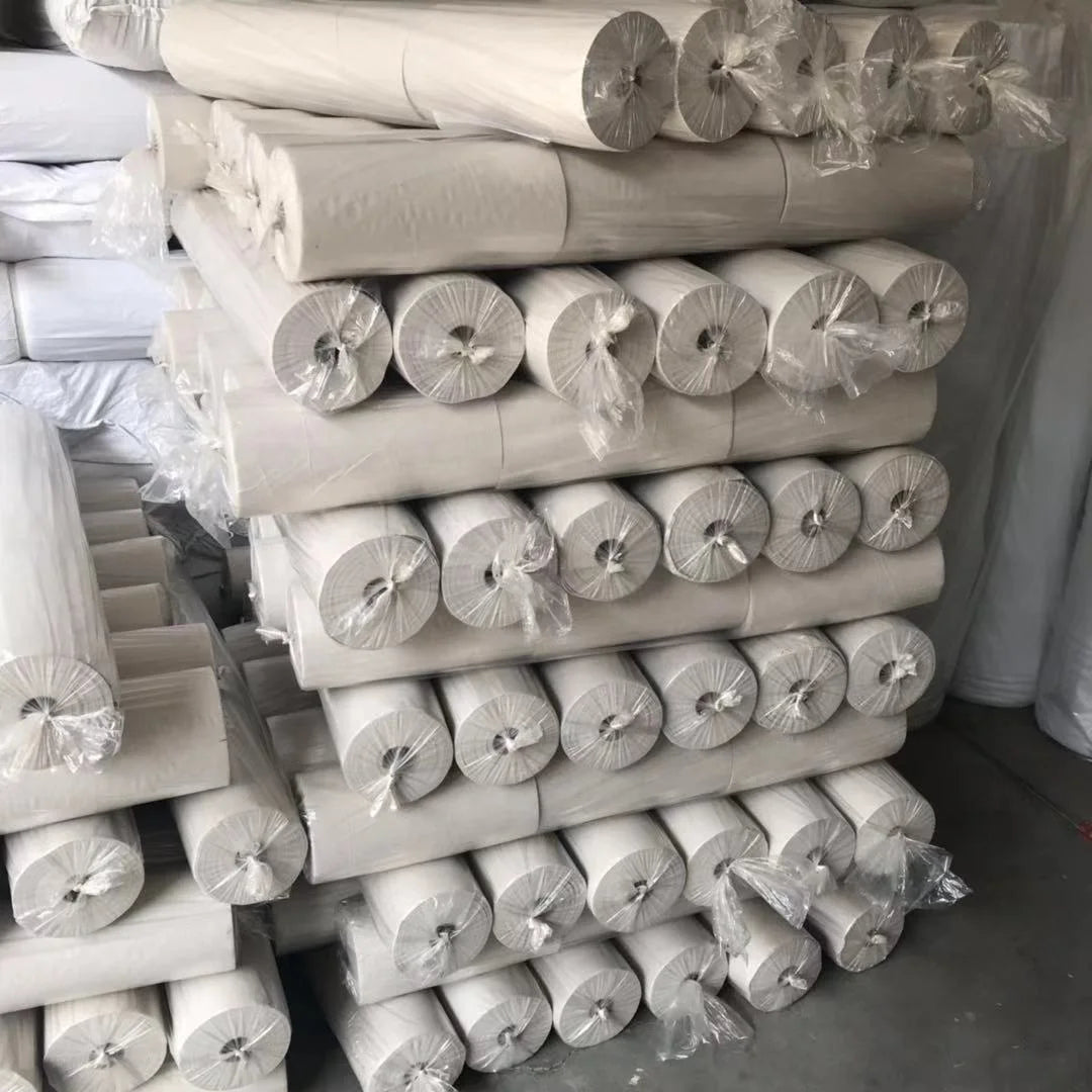 Easy Tear Away Breathable Waterproof Eco-Friendly Heavyweight Embroidery Backing Paper 100% Polyester Small Roll Recyclable