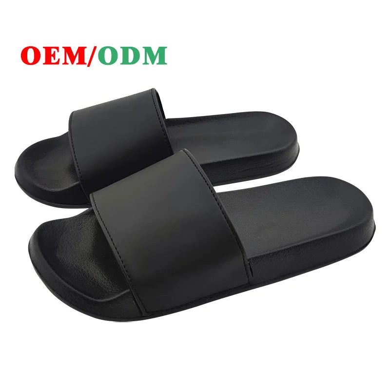 Hot Sale Pvc Shoes Men Soft Massage Bottom Home Men Outdoor Sport Terlik Designer Slides Slippers for Men