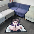 High Quality Custom Jujutsu Kaisen Anime Carpet for Living Room Big Size Die Cut Area Tufted Fluffy Cartoon Rug Bedside