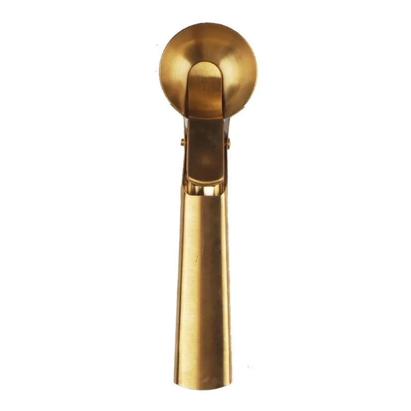 Golden Premium Ice Cream Scoop Stainless Steel Ice Cream Scooper with Easy Trigger Cookie Spoon