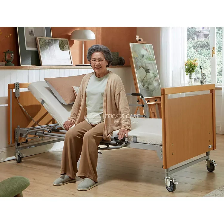 Home Care Bed  Electric Clinical Home Care Beds Backrest Footrest Adjustable Electric Nursing Bed for the Elderly