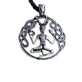 Cernunnos Pendant Celtics Forest God Copper Handmade Jewelry