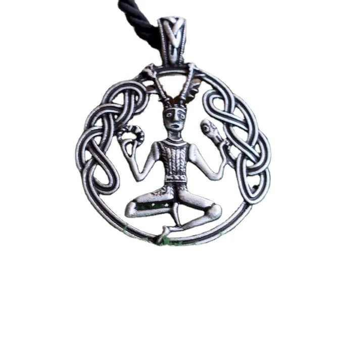 Cernunnos Pendant Celtics Forest God Copper Handmade Jewelry