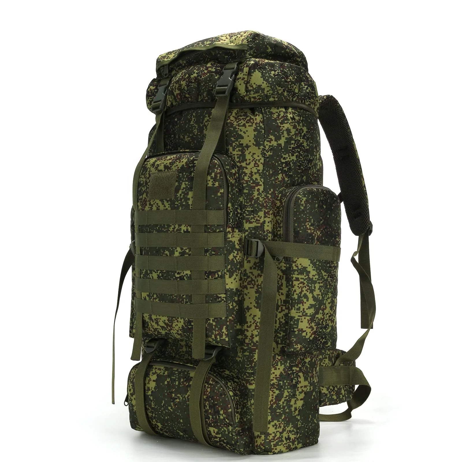 Custom Lightweight Camping Backpack for Men Travel Bag 70L Large Day Pack Rucksack Tactical Backpack Molle Bag Hiking Backpack