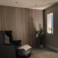 Akupanel Walnut Wooden Sound Proofing Acoustic Wall Panel Panneau Acoustique