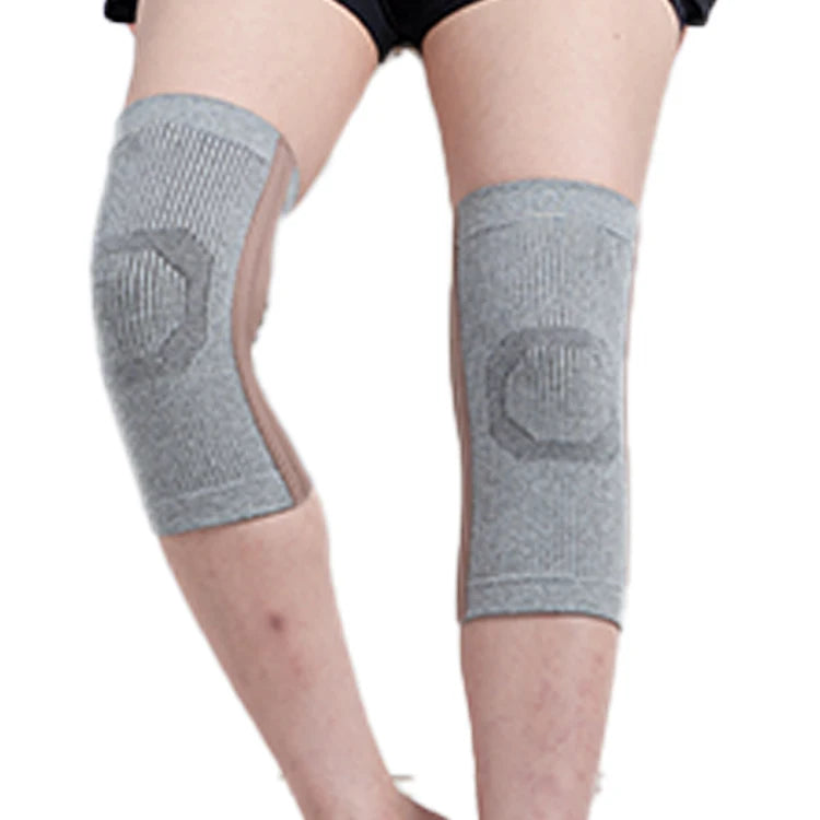 Bamboo Carbon Knee Graphene Germanium Carbon Multi-functional Knitted Knee Compression Brace Sleeve