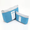 Waterproof 600D Polyester Makeup Toiletry Zipper Pouch Bag Set Cosmetic Products Organizer Storage Bags With Printed Logo