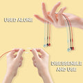 EHR003 New Magnetic Lanyard Earplugs Anti-loss Cord Silicone Sound Insulation Noise Reduction Earplugs Neck Lanyard