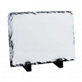 15x20cm Sublimation Blank Slate Photo Frame for DIY Thermal Transfer Print Picture Deco Rock Stone Crafts for Personalized