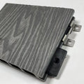 WPC Engineered Wood Flooring Anti-slip Plastic Wood Composite Decking Outdoor Solid Timber Flooring