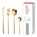 Hot Selling Cutlery 16 Pcs Set Hotel Stainless Steel Knife Fork Spoon Silverware Metal Cutlery Set