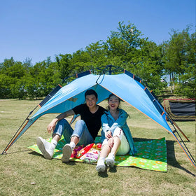 Easy Setup Foldable 3-4Person Big Outdoor Large Camp Tents