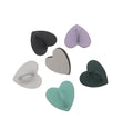 New Coming  White Black Green Purple  Dark Green Matt Colour  Iron Made Heart Shape  Phone Charm Hook