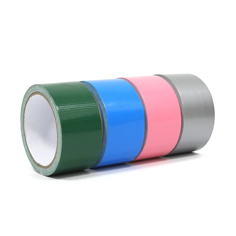 Customized Logo Printing PE Laminated Duct Cloth Tape Water Activated Hot Melt Adhesive Sticker Pressure Sensitive Masking High