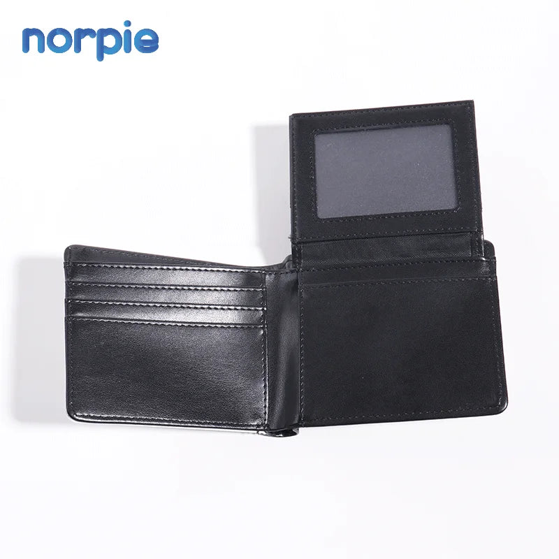 Popular Men Printing Sublimation Mens Wallet with Extra Card Slot