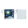 Graduation Wholesale DIY Customized Logo 2026 Key Chains Sublimation Blank MDF 2026 Keychain