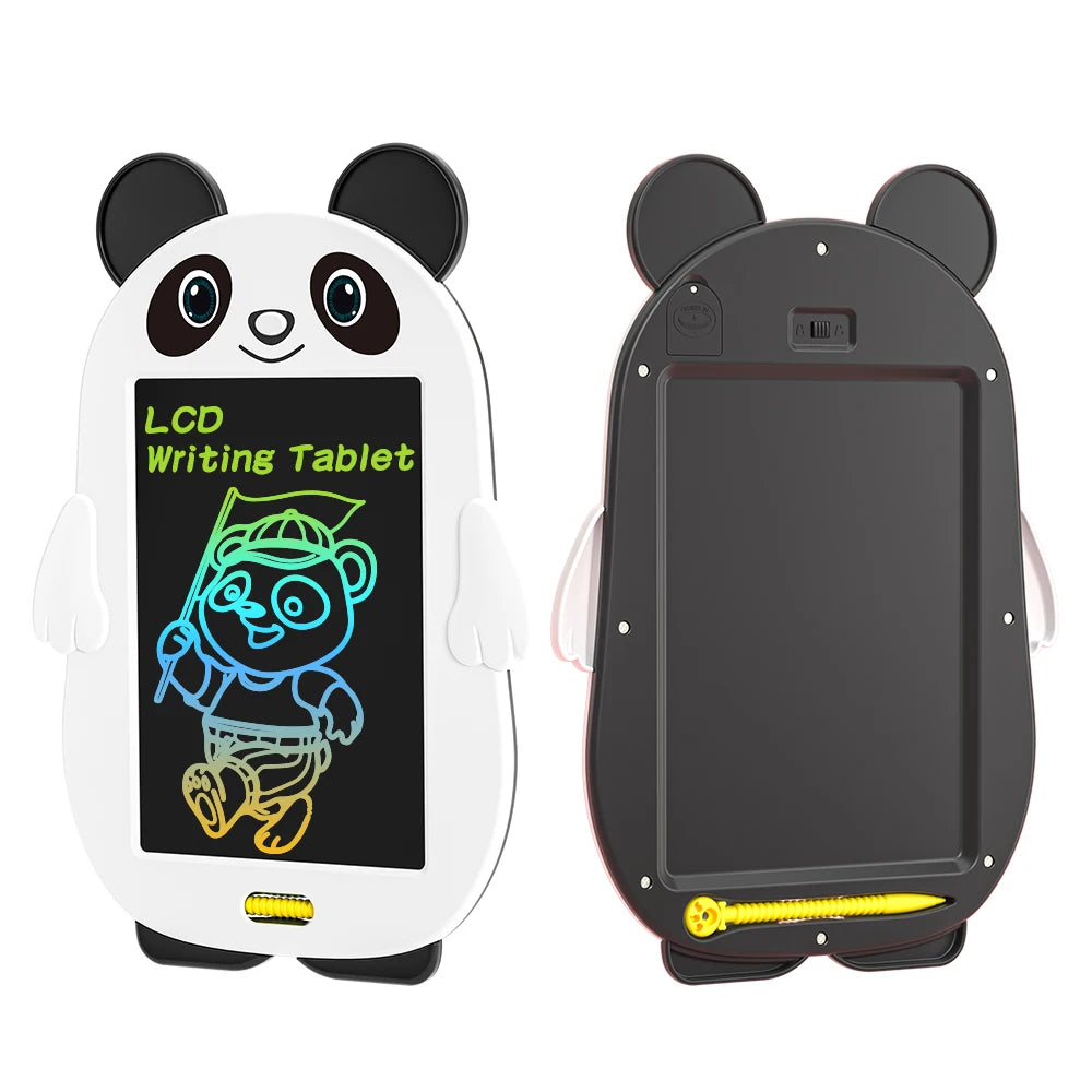 Aopu 2024 Electronic Writing Tablet Cartoon Panda Magic Drawing Pad Lcd Writing Board LZX OEM