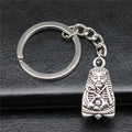 WYSIWYG 27x14mm Antique Silver Plated Antique Bronze Plated Zinc Alloy Egyptian Pharaoh Key Chain Souvenirs Gift P1-ABD-C14442