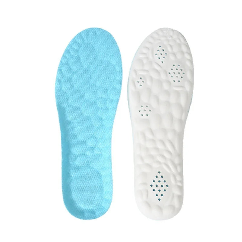 PU Soft Cloud Insole Soft Elastic Comfortable Breathable Insole Sweat-absorbing Thickening Men's Insoles