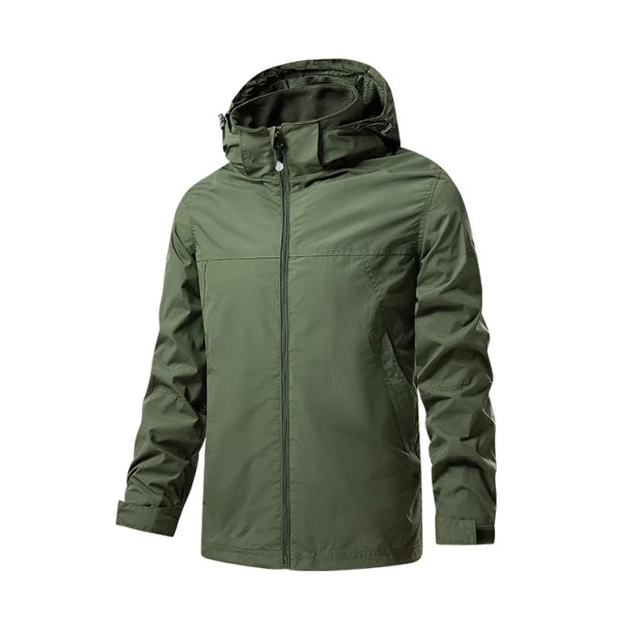 Wholesale Fall Spring Men'S Thin Casual Jacket Baseball Jacket Wholesale New Design Hiking Jacket Custom logo