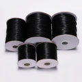 1mm 160m/Rolls Korean Waxed Cotton Waxed Thread Cord String Strap Necklace Rope Bead for Jewelry Making Findings