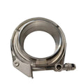 JTLD 3" 304 Stainless Steel V-Band Bolt Clamp with 2 Pcs Male Female Flanges Kit for Turbo Exhaust Downpipes