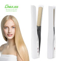 Wholesale 2 in 1 Portable Usb Rechargeable Cordless Hair Straightener Portable Custom Logo Mini Cordless Ceramic Salon Flat Iron