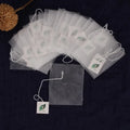 Hot Seller Compostable Pyramid Tea Bags Empty Corn Fiber Filter Tea Brew Bag
