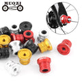 MUQZI Aluminum Alloy Bicycle Quick Release Nut M5 Front Rear Hub Quick Release Axle Screw