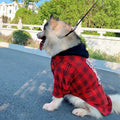 M~6XL Wholesale Stocked Plaid Cheap Spring Autumn Winter Large Pet Dog Clothes