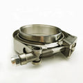 1.5-6.0 Inch Auto Parts V Band Clamp Male Female Flange Kit for Exhaust Pipes Down Pipe Clamp Metal Nut