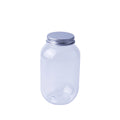 Hot Sale 400ml 500ml PET Transparent Round Shape Beverage Juice Bottle Plastic With Aluminum Cap Screw Seal for Coffee
