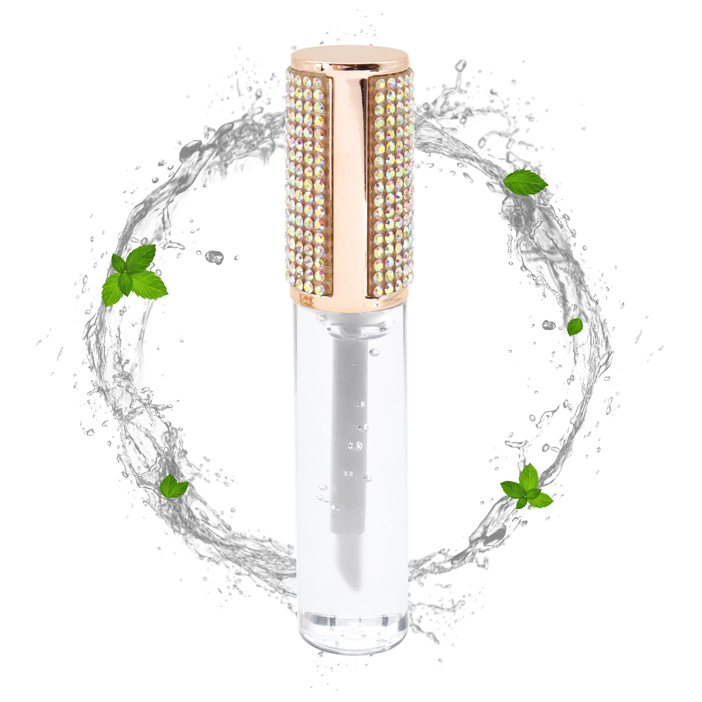 Wholesale Custom Logo Empty Lipgloss Tubes Private Label Waterproof Mineral Lipgloss Plumper Clear Lip Gloss